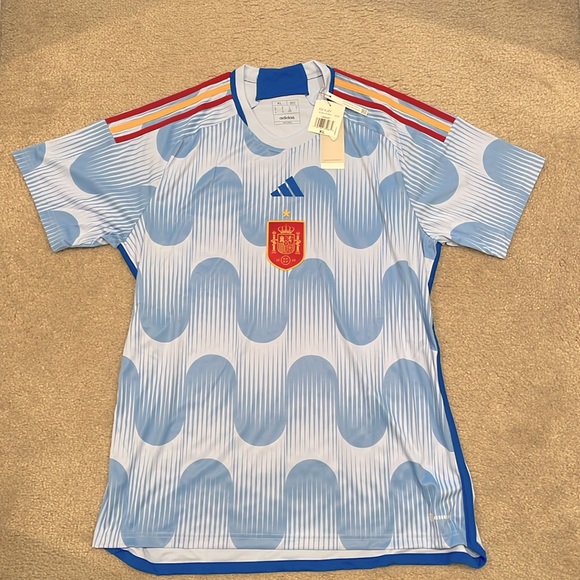 adidas Other - Men's Adidas Spain Away Jersey 2022 size XL NWT